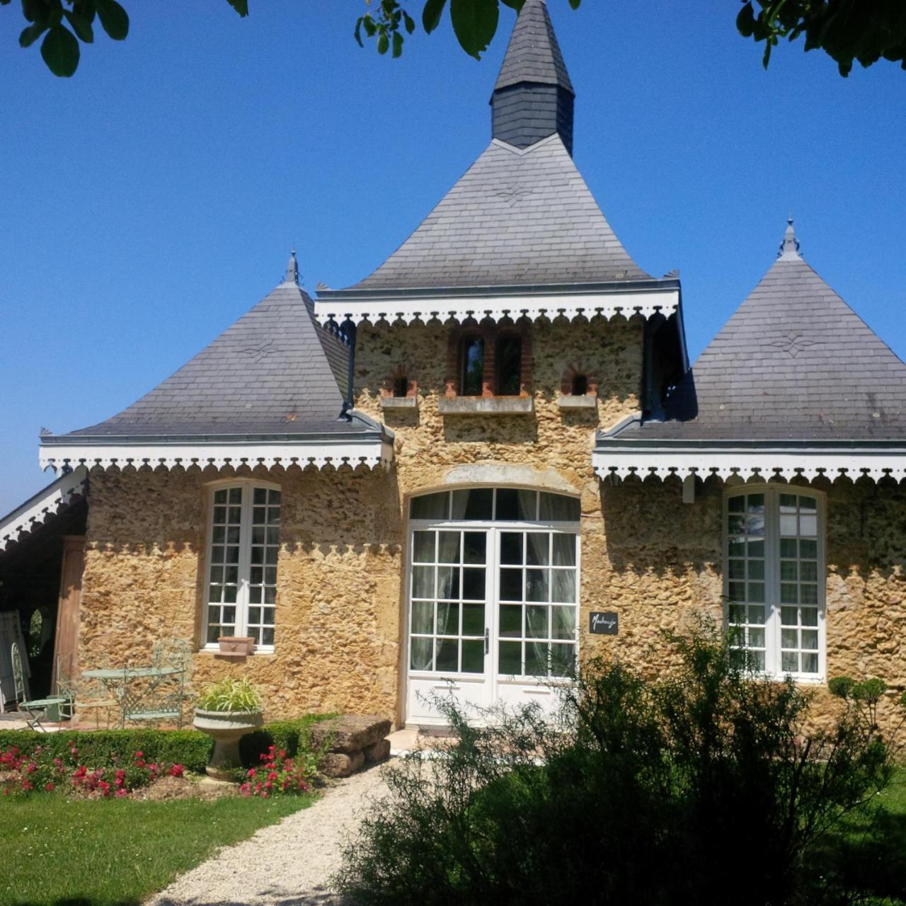 Maison d'Hôtes Lassaubatju Hontanx Exterior foto