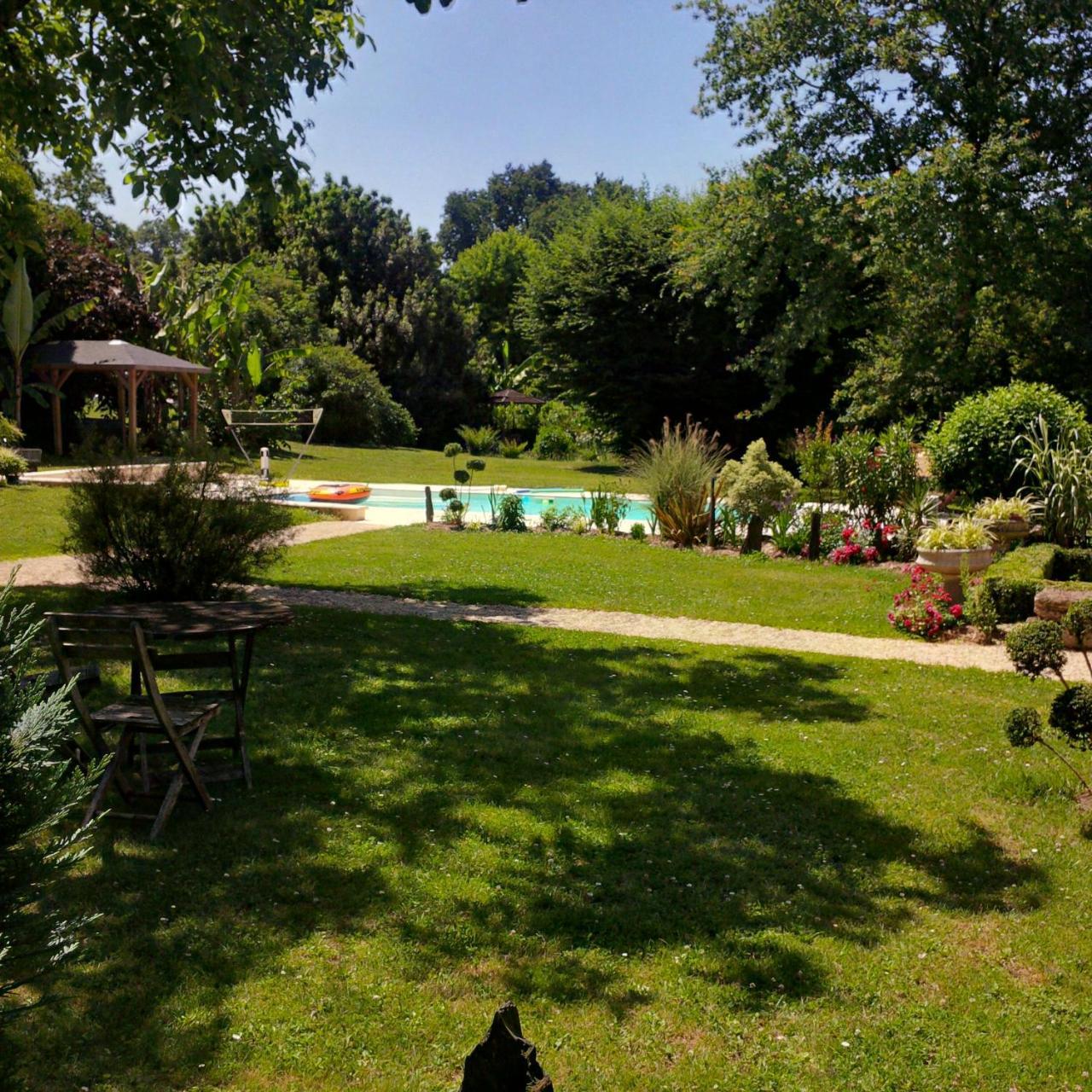Maison d'Hôtes Lassaubatju Hontanx Exterior foto