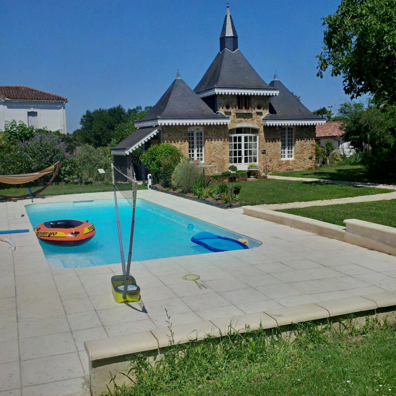 Maison d'Hôtes Lassaubatju Hontanx Exterior foto
