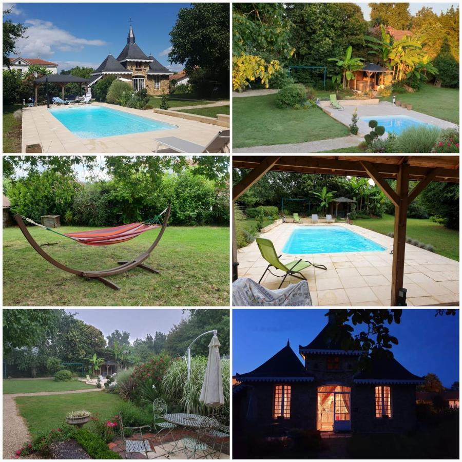 Maison d'Hôtes Lassaubatju Hontanx Exterior foto
